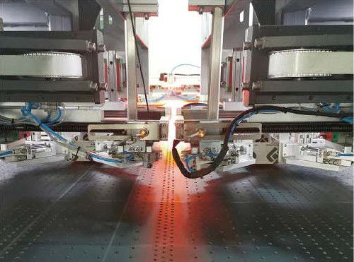 PLC Control System Automatic Paper Box Making Machine Featuring Face Paper Size 700420300 and 1206080 mm for Production