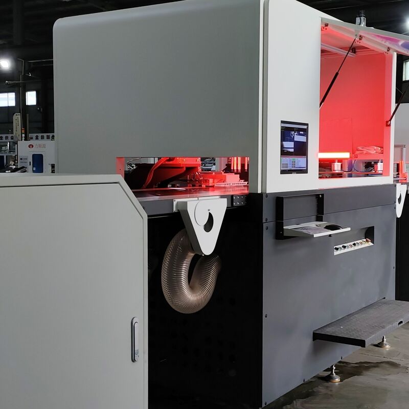 3000CZ Intelligent 2 trong 1 dây chuyền sản xuất hộp cứng 70pcs / phút tiêu thụ năng lượng thấp