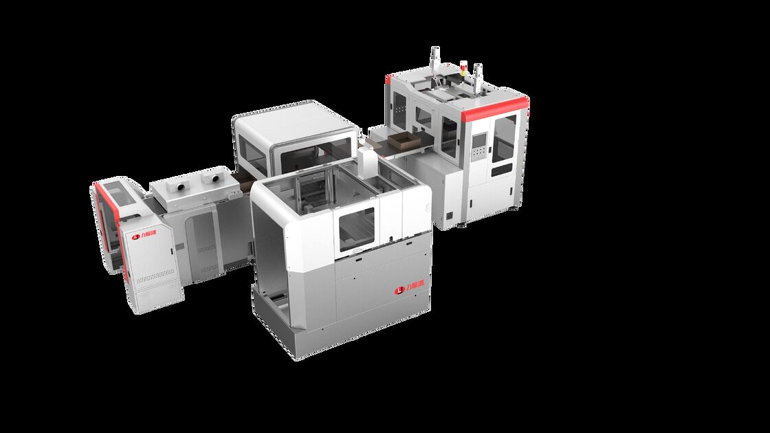 LY-HB2500CK Đường dây sản xuất hộp cứng tốc độ cao thông minh Tốc độ lên đến 35 - 45pcs / phút