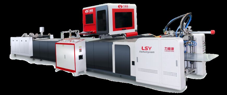 Máy LY-4510C-PK cung cấp khả năng định vị chính xác cao và cấp liệu bằng servo mô-đun cho sản xuất bìa cứng