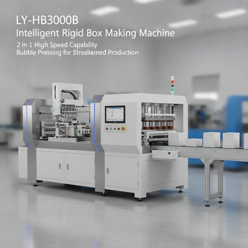 Máy làm hộp cứng thông minh LY- HB3000B với khả năng ép bong bóng và tốc độ cao 2 trong 1 để sản xuất hợp lý