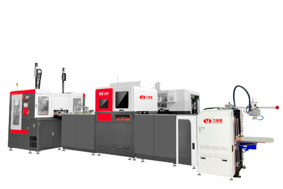 2 trong 1 Máy hình hộp cứng hai đầu Máy chế tạo hộp giấy