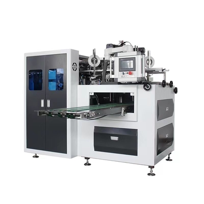 Tốc độ cao 90pcs/min Rigid Box Corner Pasting Machine 3KW