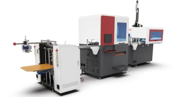 Máy làm hộp cứng tốc độ cao 32 chiếc mỗi phút