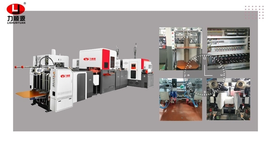 Máy chế tạo hộp cứng hoàn toàn tự động đa chức năng thông minh tốc độ cao 2 trong 1