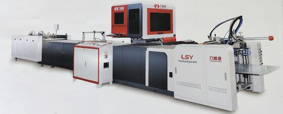 LY 485C PK Hệ thống đóng gói tự động hoàn toàn bằng thị giác máy Dây chuyền tự động Máy tạo hộp tự động Máy làm bìa cứng tự động