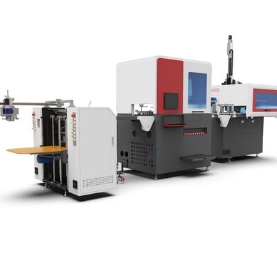Máy chế tạo hộp cứng 1500CZ có khả năng sản xuất 32 miếng mỗi phút với công nghệ tốc độ cao thông minh