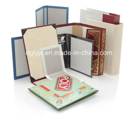 PLC điều khiển Máy lắp ráp hộp bìa hoàn toàn tự động kết hợp phim và hộp gỗ dán loại bao bì để thiết lập dây chuyền bao bì