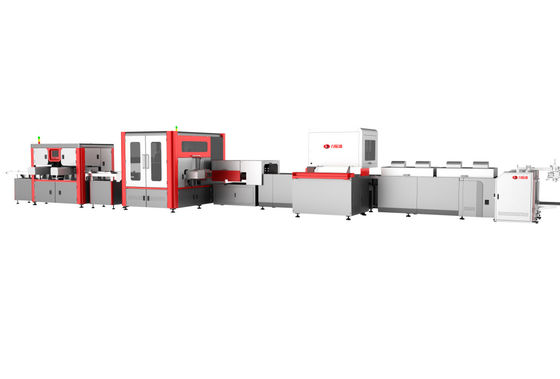 Dây chuyền làm hộp rượu tốc độ cao thông minh Tốc độ 20-25 tờ / phút Vận hành dễ dàng