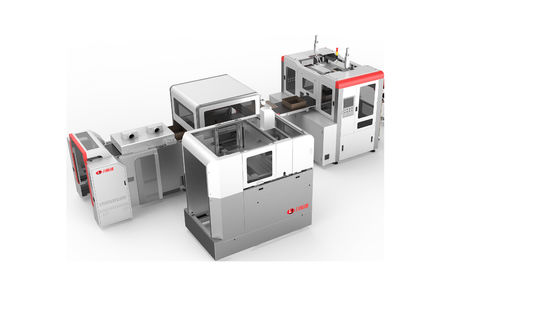 LY-HB2500CK Tốc độ cao 35-45 chiếc / phút Máy làm hộp cứng thông minh để trang điểm / trang sức / làm hộp rượu