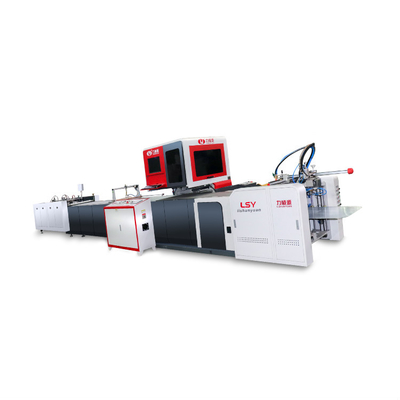 Máy làm bìa cứng, Máy làm vỏ hoàn toàn tự động Tốc độ ổn định 20-30 chiếc / phút