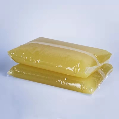 Keo thạch nhũ nóng chảy màu hổ phách mờ cho máy làm hộp bán tự động cứng