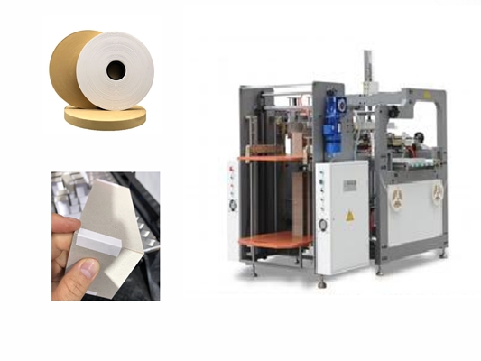 Băng giấy trắng ứng dụng rộng rãi cho máy dán góc tự động / hộp dán góc